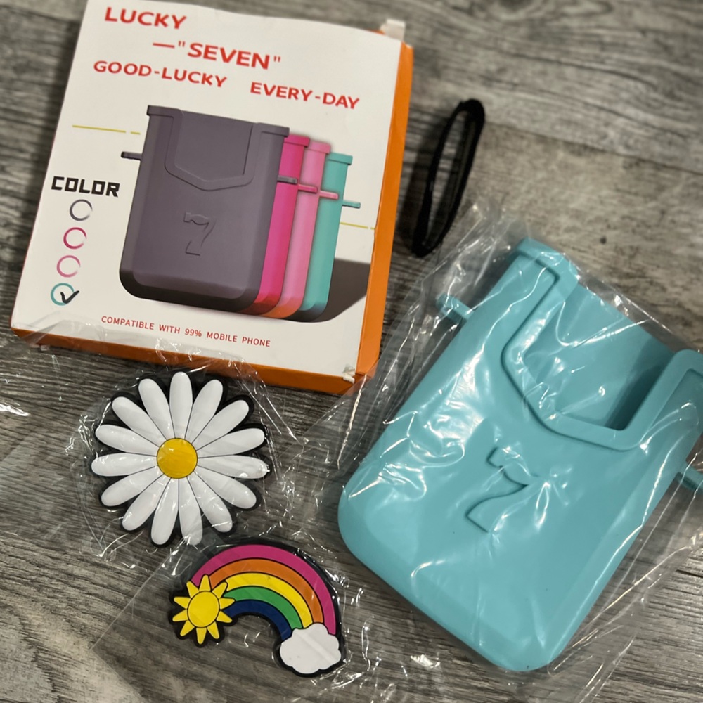 Phone Holder for Bogg Bag and Simple Modern Bag - Made of Silicone and Fits